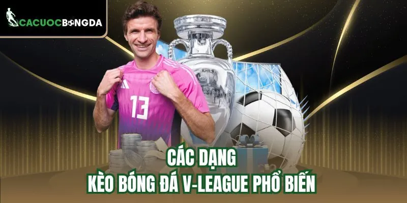 Các dạng kèo bóng đá V-League phổ biến 